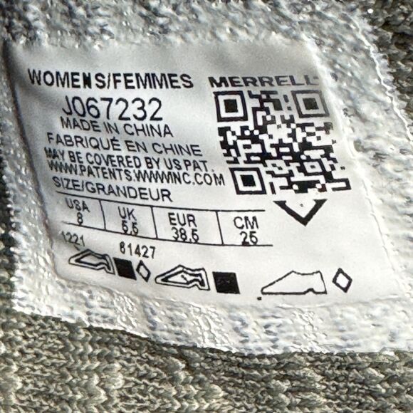 Merrell Embark Moc Shoes Womens Size 8 Slip On Knit FloatPro Vibram J067232 - Picture 9 of 9